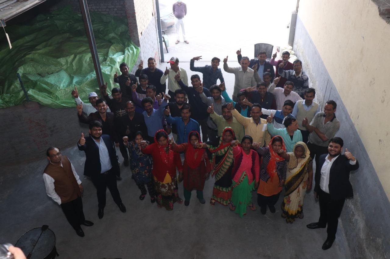 Boxxcut employees celebrating work culture